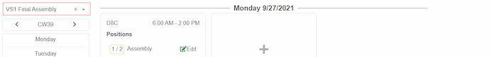 Select Area Dropdown